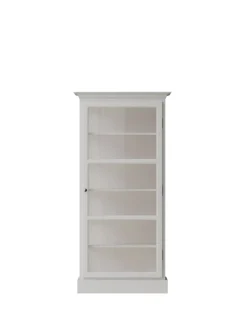 Vitrineskab Classic V3, hvid fra Lindebjerg Design