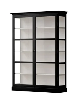 Vitrineskab Classic V2, hvid fra Lindebjerg Design