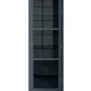 Vitrineskab N1, dark blue fra Lindebjerg Design