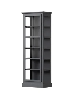 Vitrineskab N1, green fra Lindebjerg Design