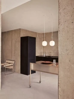 VL45 Radiohus Pale Rose Pendel 175 fra Louis Poulsen