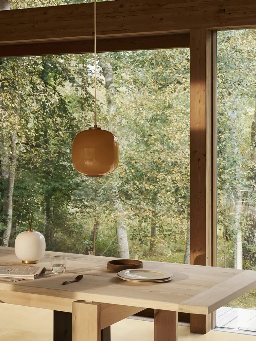 VL45 Radiohuspendel 250, pale yellow fra Louis Poulsen