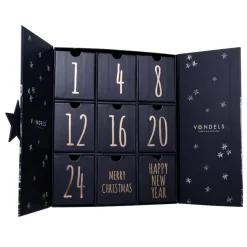 Vondels Adventskalender – Sæt med 9 julekugler