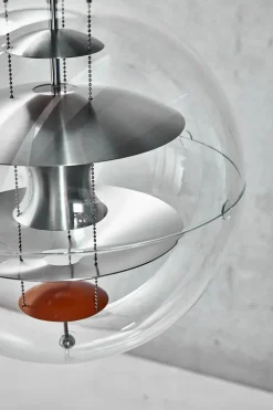 VP Globe, brushed alu Ø40 cm af Verner Panton