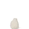 Vulca Mini Vase, Off-white stone fra Ferm Living