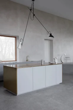 VV Cinquanta Suspension Lampe, m. sort/hvid skærme fra Astep