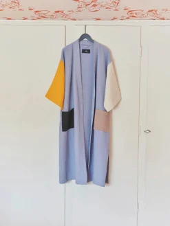 Waffle badekåbe, glacier multi fra Hay