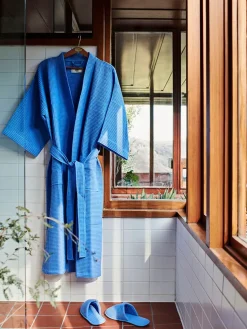 Waffle Badekåbe, grå fra Hay