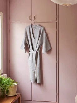 Waffle Badekåbe, grå fra Hay