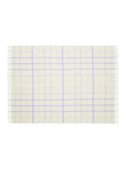 Warp & Weft Plaid, beetroot/midnight fra Silkeborg Uldspinderi