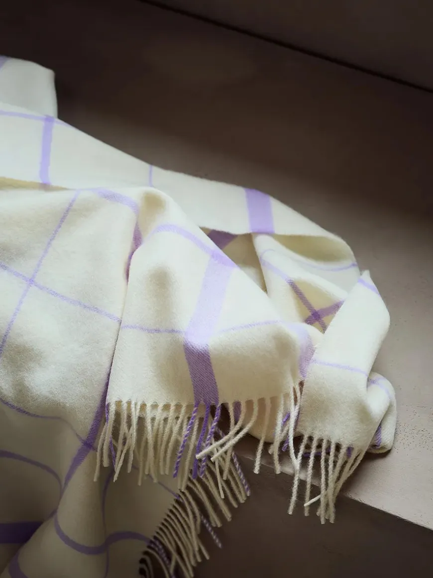 Warp & Weft Plaid, chamomile/mustard fra Silkeborg Uldspinderi