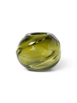 Water Swirl vase, Round fra Ferm Living