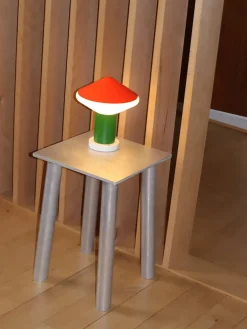 Whipped Portable Table Lamp, sky blue fra LEO Objects