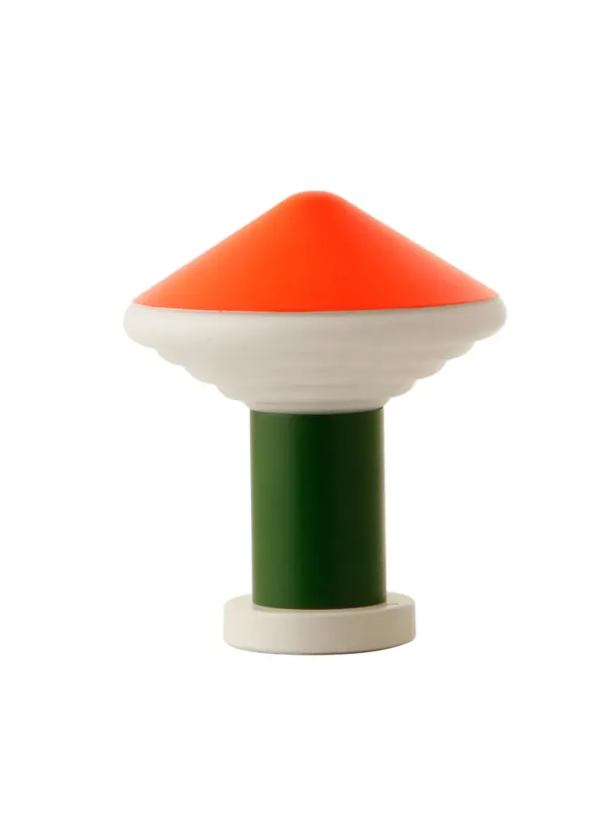 Whipped Portable Table Lamp, luminous orange fra LEO Objects