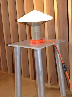 Whipped Table Lamp, luminous orange fra LEO Objects