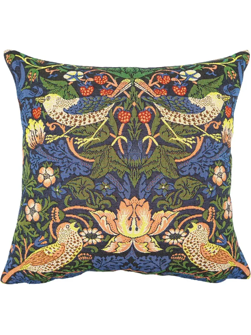 William Morris Strawberry Thief pude fra Poulin Design