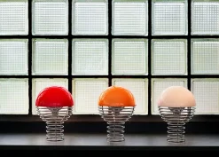 Wire portable bordlampe, Ø18 af Verner Panton