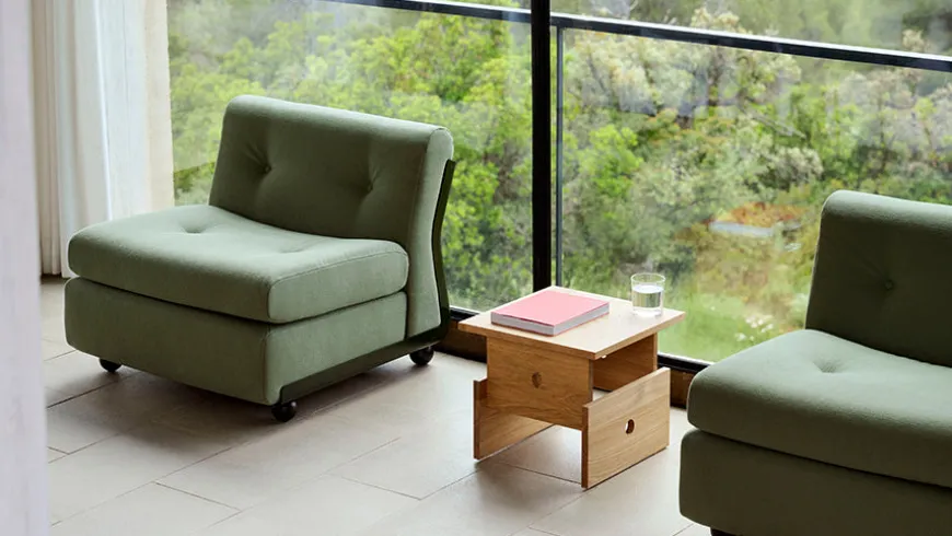 Wood Box Coffee Table fra Hay