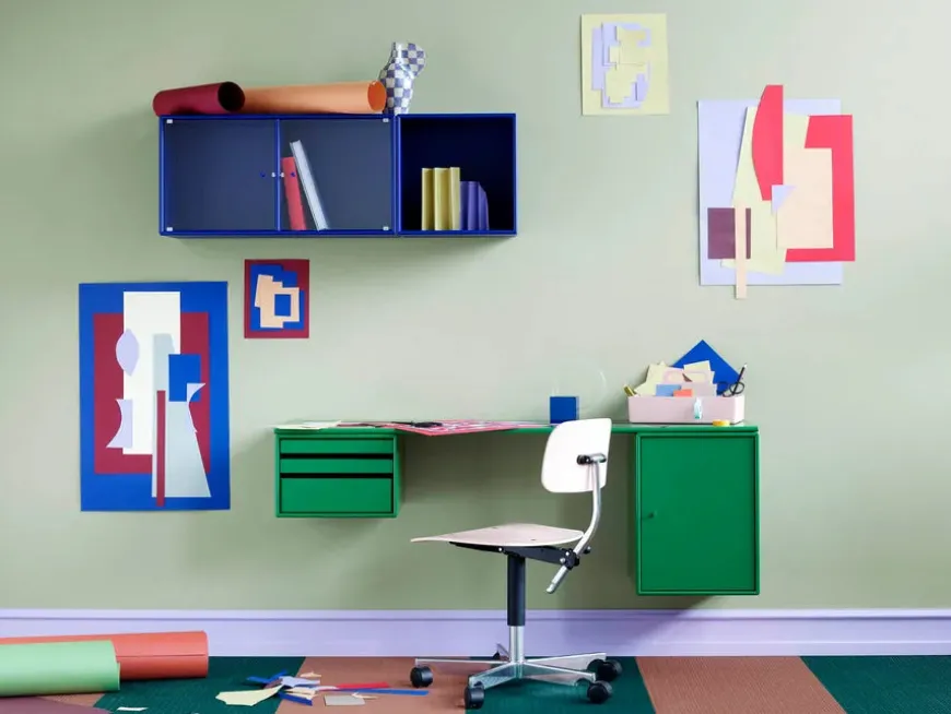 Workshop Skrivebord fra Montana