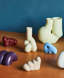 W&S lysestage, soft yellow fra Hay