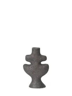 Yara Candle Holder Small, rustic iron fra Ferm Living