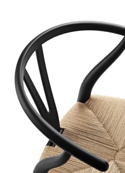 Y-stol CH24 Soft Anthracite Grey af Hans J. Wegner