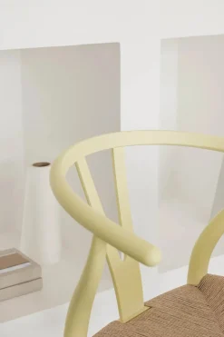 Y-stol CH24 Soft Olive Green af Hans J. Wegner