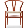 Y-stol CH24 Soft Terracotta af Hans J. Wegner