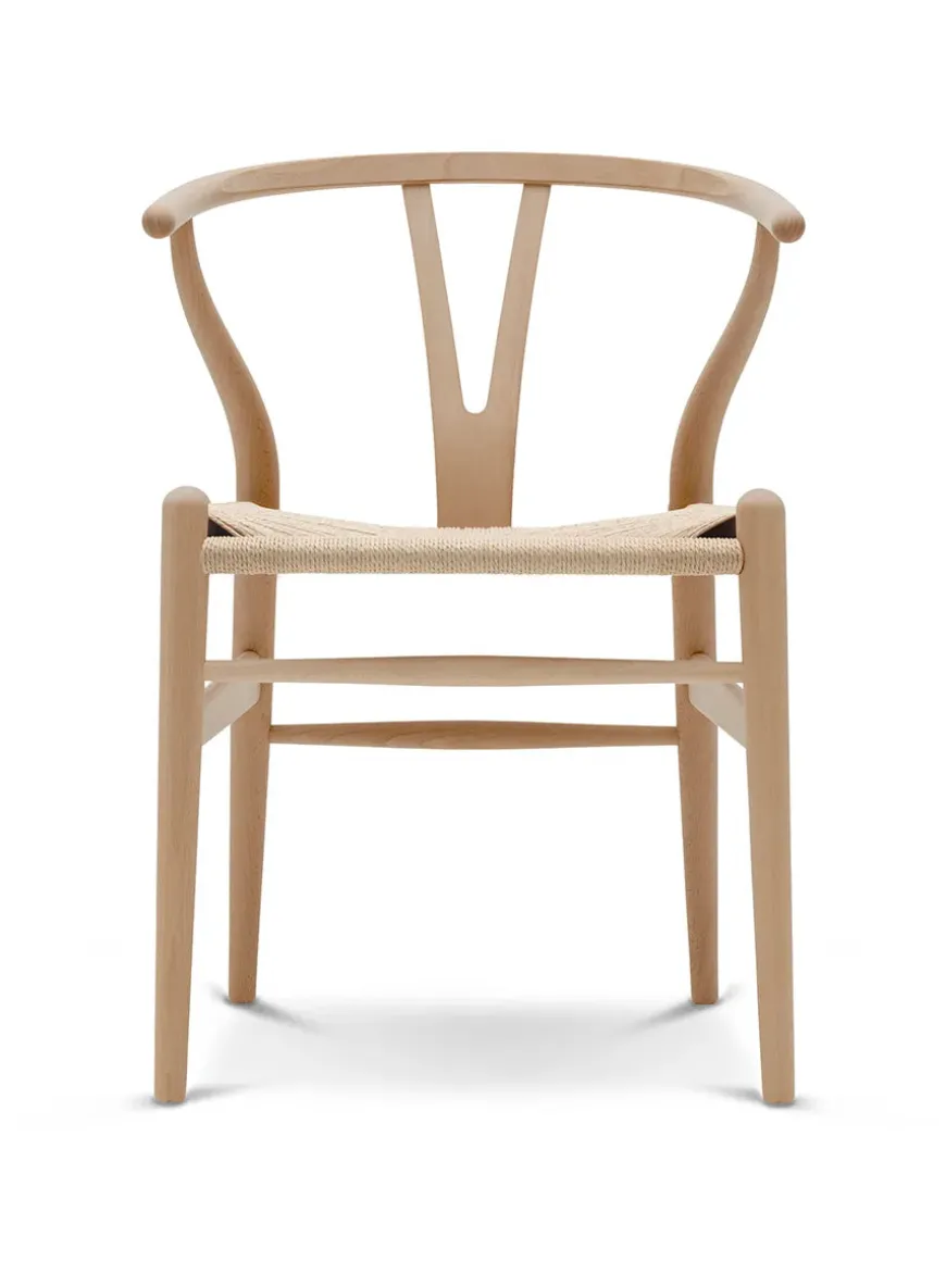 Y-stol CH24, sort bøg af Hans J. Wegner