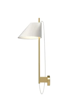 Yuh Brass væglampe fra Louis Poulsen